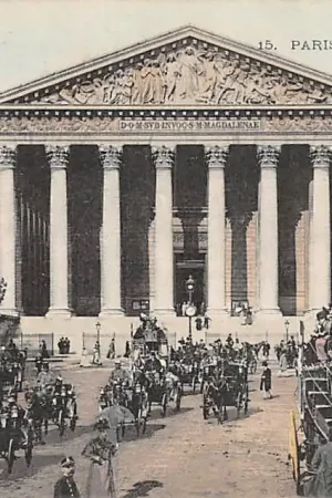 Frankrijk Paris La Madeleine Paard en wagens France Europa HC34740 Tani