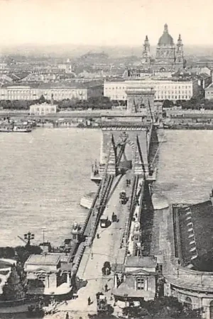 Hongarije Budapest Kilatas a Bazilika fele Magyarország Hungary Europa HC34717 Tani