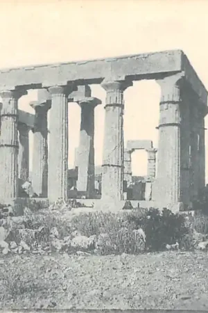 Oryginalny Griekenland Grece Temple d'Egine Greece Europa HC34713