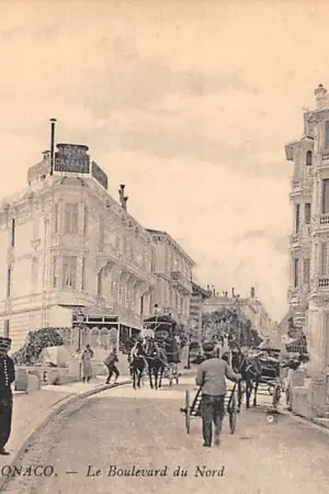 Frankrijk Monaco Le Boulevard du Nord France Europa HC34703 Zwrot pieniędzy