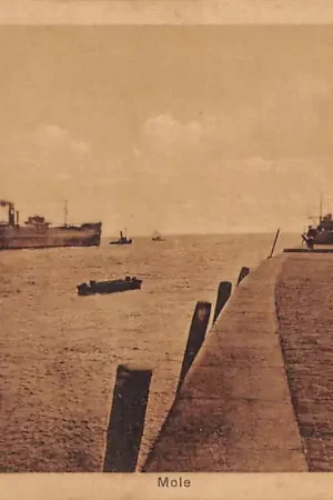 Duitsland Emden Mole Vuurtoren Schepen Scheepvaart Deutschland EuropaHC34561 Ekspresowa dostawa