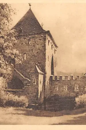 Duitsland Aachen Ponttor Illustrator Charles S. Flower Deutschland Europa HC34428 Wyprzedaż