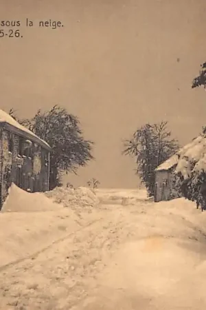 Najlepsza cena België Jalhay Malmedy Waimes La Baraque Michel sur la neige Hiver Winter 1925-1926 Europa HC34373