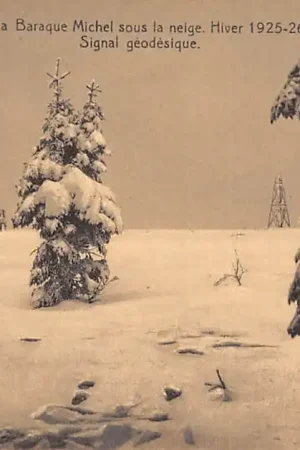 Szybka dostawa België Jalhay Malmedy Waimes La Baraque Michel sur la neige Hiver Winter 1925-1926 Signal Geodisque Europa HC34367