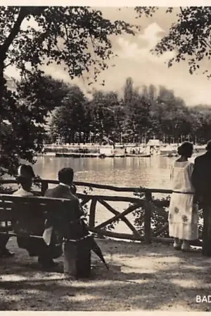 Duitsland Bad-Nauheim Partie am Teich Hessen Deutschland Europa HC34345 Tani