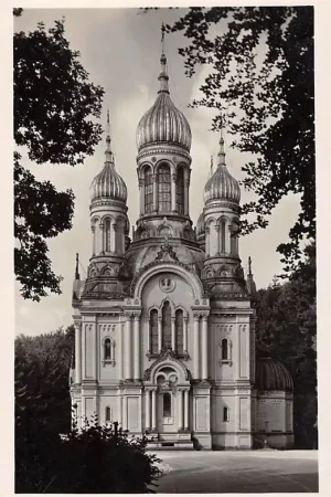 Ostatnia szansa Duitsland Wiesbaden Russchische Kapelle auf dem Neroberg Deutschland Europa HC34337