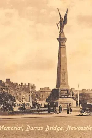 Engeland Newcastle-on-Tyne War Memorial Barras Bridge England Europa HC34311 Zwrot pieniędzy