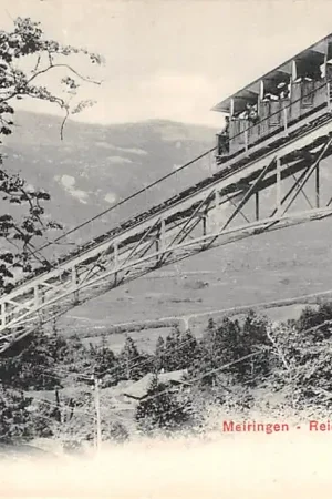 Tani Zwitserland Meiringen Reichenbachbahn Trein Spoorwegen Schweiz Suisse Switzerland Europa HC34291