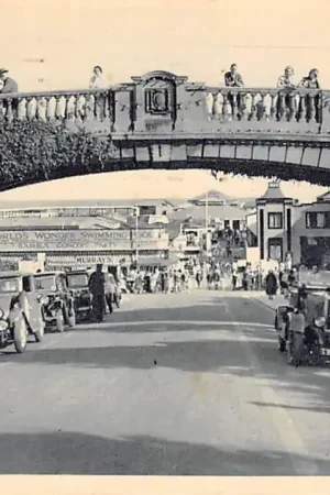 Ostatnia szansa Engeland Clacton-on-sea Essex The Bridge Auto 1939 England Europa HC34290