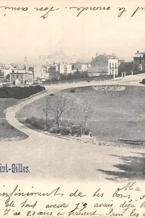België Brussel Bruxelles Parc de Saint-Gilles 1903 Europa. HC34130 Zwrot pieniędzy