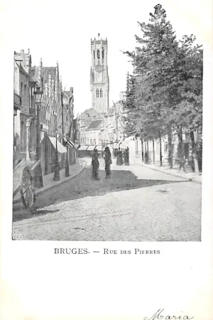 België Brugge Bruges Rue des Pierres 1900 Europa HC34119 Premium