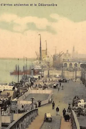 België Antwerpen Het Steen Anvers Le Steen musee d'armes anciennes et le Debarcadere 1910 Europa HC34111 Darmowa dostawa