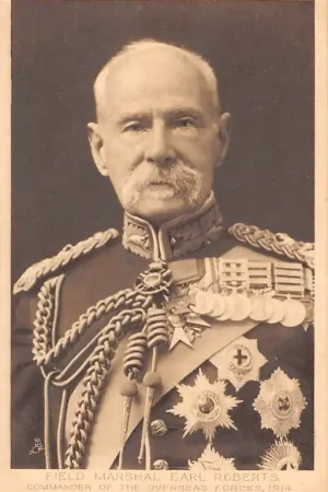 Engeland WO! 1914-1918 Field Marshal Earl Roberts Commander of the Overseas Forces 1914 Militair England Europa HC34087 Oferta limitowana