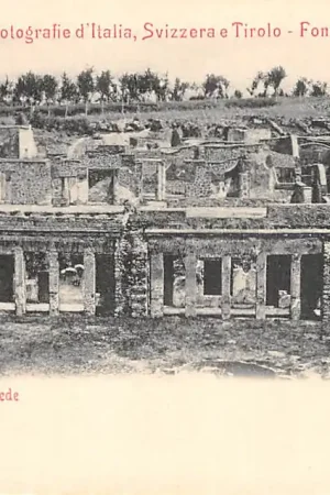 Zwrot pieniędzy Italië Pompeï Casa di Diomede 1900 Napoli Italia Europa HC34077