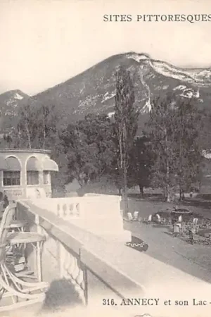 Frankrijk Annecy et son Lac L'Imperial Palace France Europa HC34051 Szybka dostawa