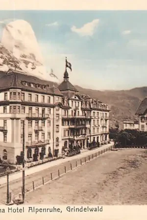Nowość Zwitserland Grindelwald Regina Hotel Alpenruhe Schweiz Suisse Switzerland Europa HC34021