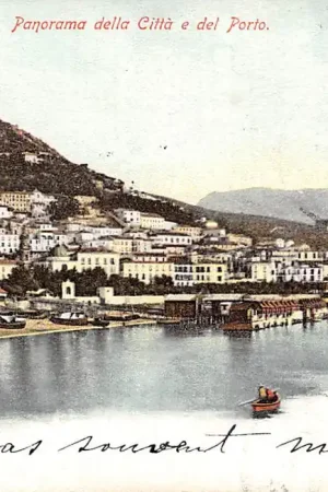 Italië Napoli Panorama della Citta e del Porto 1901 Italia Europa HC33882 Najlepsza cena