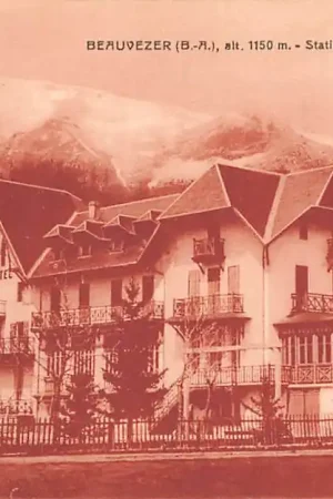 Frankrijk Beauvezer Station Estivale Alp - Hotel Alpes-de-Haute-Provence France Europa HC33878 Wyprzedaż