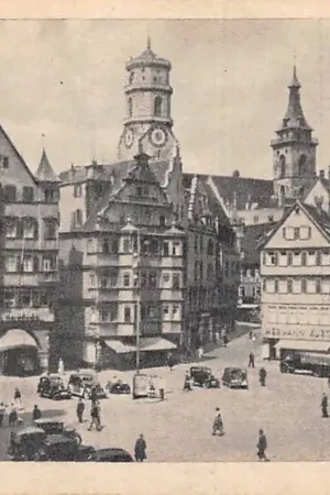 Duitsland Stuttgart Marktplatz Deutschland Europa HC33863 Zwrot pieniędzy