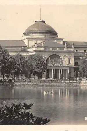 Wyprzedaż Duitsland Wiesbaden Kurgarten Blick auf das Kurhaus 1929 Deutschland Europa HC33643