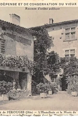 Frankrijk La Cite de Perouges (Ain) L'Hostellerie et le Musse du Vieux Perouges France Europa HC33639 Oferta limitowana