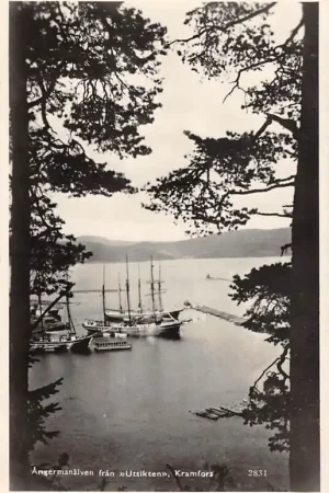 Szybka dostawa Noorwegen Kramfors Angermanalven fran Utsiketen 1934 Norge Norway Europa HC33632