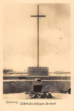 Duitsland Düsseldorf Albert-Leo Schlageter Denkmal Deutscland Europa HC33560 Niska cena