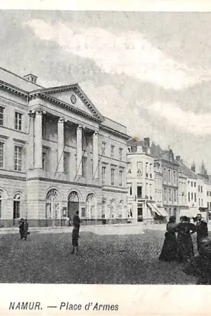 Autentyczny België Namen Namur Place d'Armes 1904 Europa HC33114