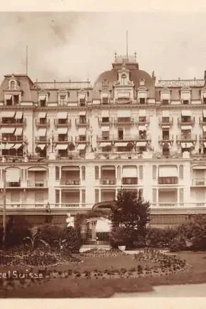 Nowość Zwitserland Montreux Grand Hotel Suisse Schweiz Switzerland Europa HC33029