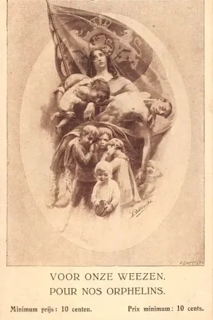 Zamów teraz België WO1 1914-1918 Voor onze Weezen Pour nos Orphelins Europa HC33005