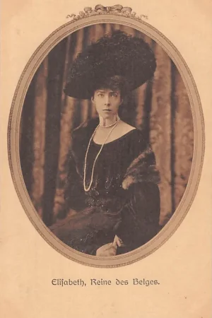 Oryginalny België Elisabeth, Reine des Belges Koningshuis Europa HC32775