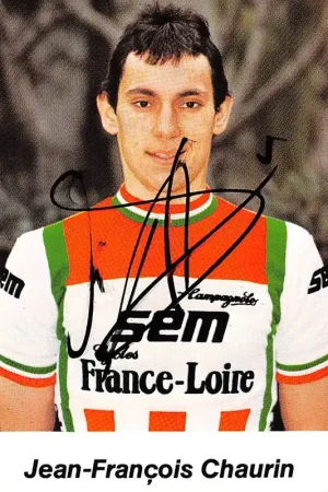 Darmowa dostawa Frankrijk Jean-François Chaurin Signature Wielrennen Cyclisme Sport France Europa HC32519