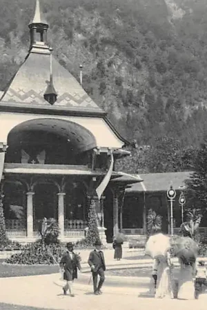 Darmowa dostawa Zwitserland Interlaken Der Kursaal 1913 Schweiz Suisse Switzerland Europa HC32418