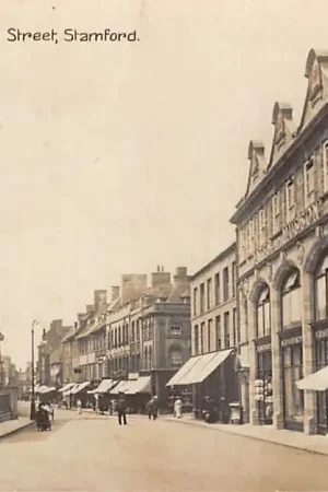 Popularny Engeland Stamford High Street Fotokaart England Europa HC32397