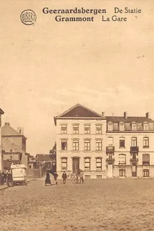 België Geeraardsbergen De Statie Station Grammont La Gare Spoorwegen Europa HC32380 Promocja