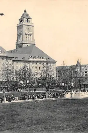 Duitsland Berlin Schoneberg Rathaus Deutschland Europa HC32255 Promocja