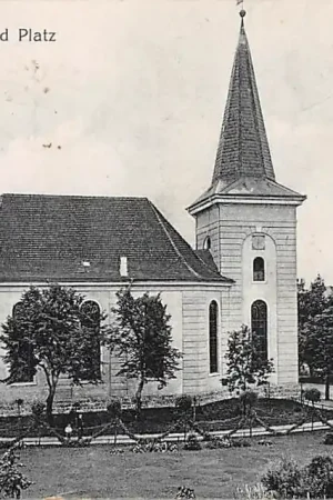 Popularny Duitsland Nowawes Berlin Friedrich-Kirche und Platz Deutschland Europa HC32254
