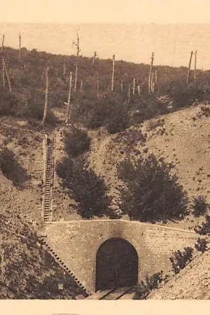 Tylko dziś Frankrijk Tunnel de Tavannes WO1 1914-1918 Militair France Europa HC32183
