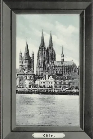 Zamów teraz Duitsland Köln Dom St. Martin u. Stapelhaus v.d. Rheinseite Deutschland Europa HC31914