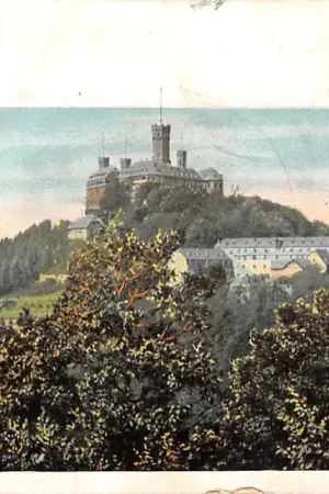 Duitsland Limburg an der Lahn Schloss Schaumburg 1902 Deutschland Europa HC31931 Oryginalny