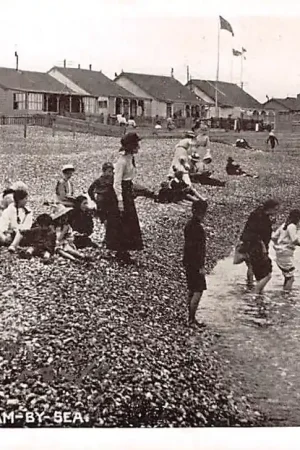 Oryginalny Engeland Shoreham-by-sea The Beach 1914 England Europa HC31920