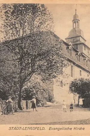 Oferta Duitsland Stadtlengsfeld Evangelische Kirche Thuringen Wartburgkreis Deutschland Europa HC31769