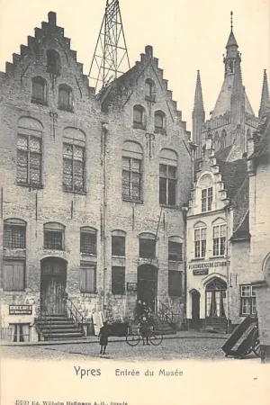 België Ieper Ingang Museum Ypres Entree du Musee 1900 Europa HC31606 Niska cena