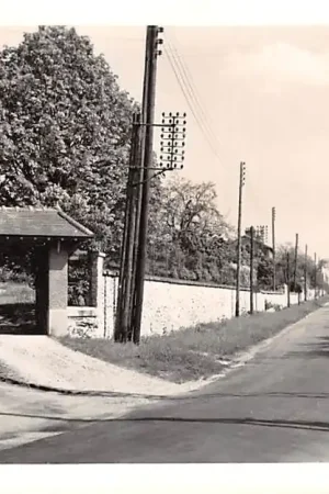 Promocja Frankrijk Saintry-les-Brosses Route de Melun 1958 Type fotokaart France Europa HC31516