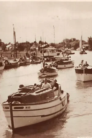 Engeland Norwich 1938 Fotokaart Scheepvaart Schip W-35 England Europa HC31510 Promocja