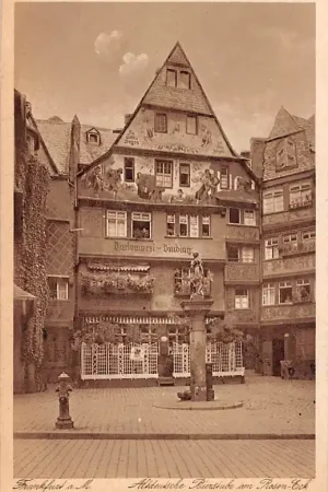 Duitsland Frankfurt a. M. Altdeutsche Bierstube am Rosen-Eck Deutschland Europa HC31458 Kup teraz