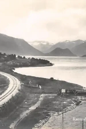 Niska cena Noorwegen Raumabanen ved Aandalsnes Bjorli Fotokaart 1928 Spoorwegen Norge Norway Europa HC31401