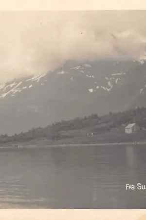 Noorwegen Fra Sunde Olden Nordfjord Fotokaart 1928 Norge Norway Europa HC31390 Tylko dziś