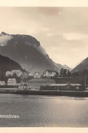 Noorwegen Aandalsnes Romsdalen 1928 Fotokaart Norge Norway Europa HC31322 Tylko dziś