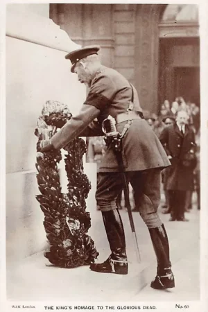 Engeland The King's hommage to the glorious Dead 11 th november 1920 Militair WO1 Koningshuis England Europa HC31199 Bezpieczna płatność